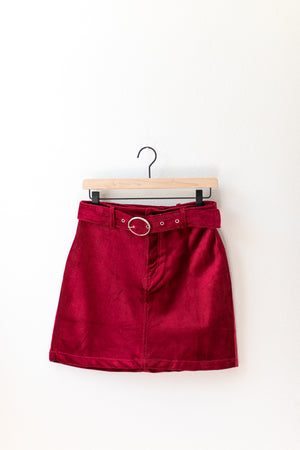 Sangria Corduroy Skirt