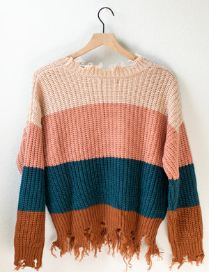 Nash Distressed Sweater