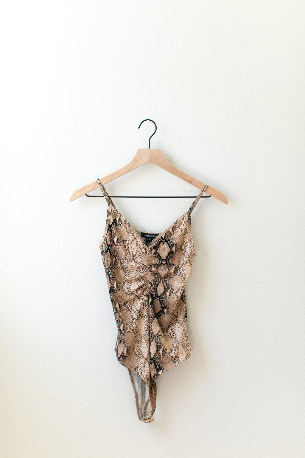 JoJo Snakeskin Bodysuit