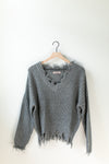 Brandy Distressed Sweater