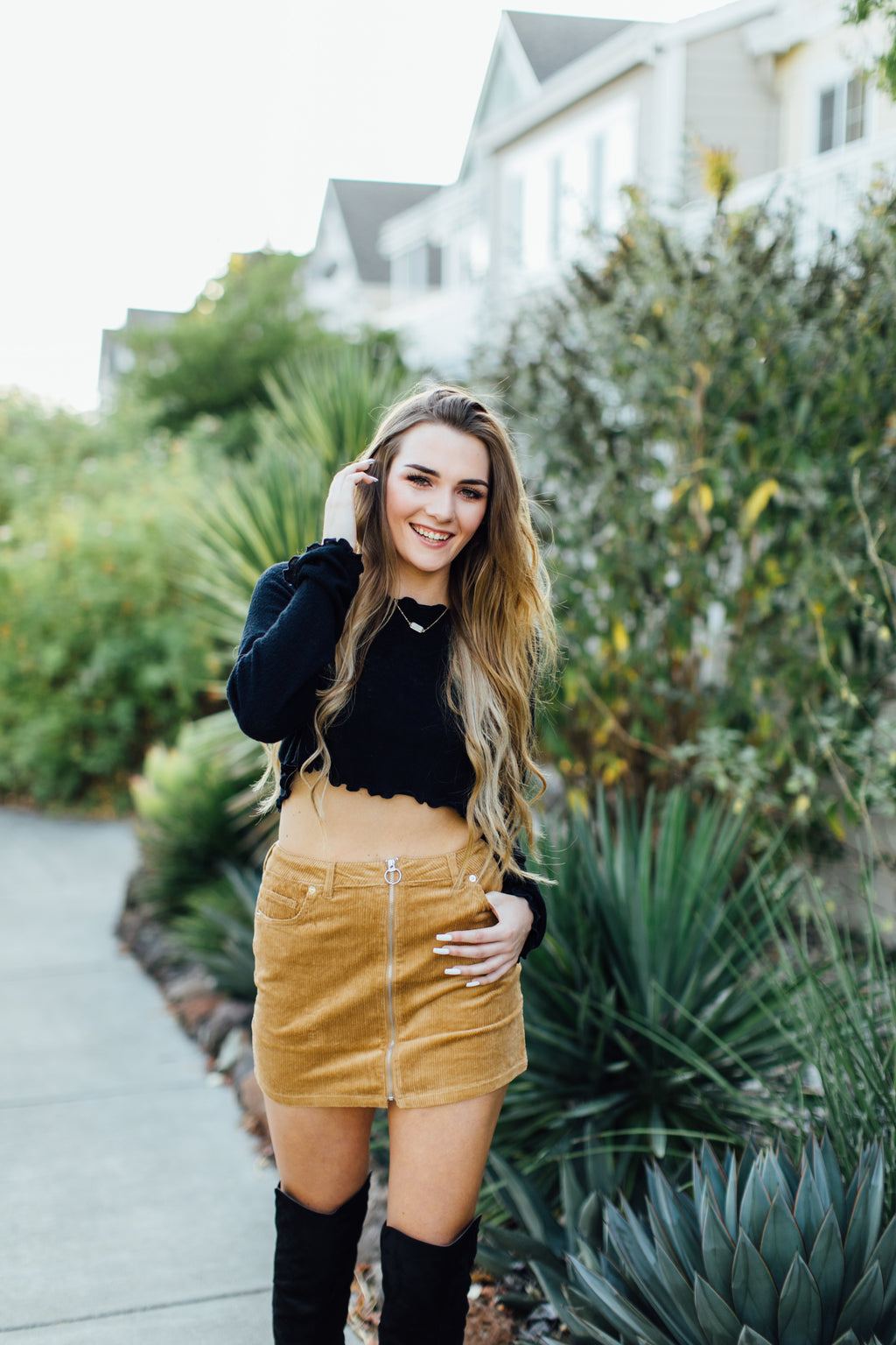 Riley Corduroy Skirt