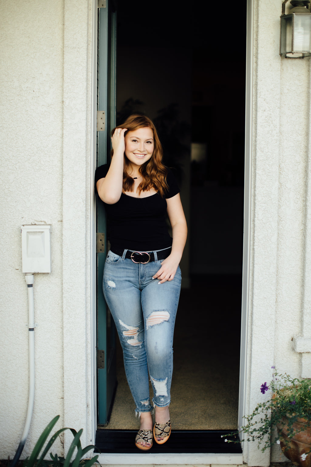 Tatum Distressed Jean