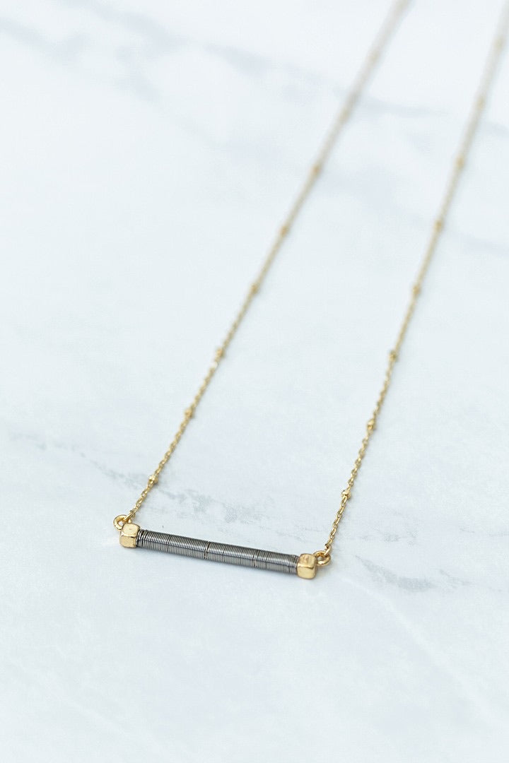 Daxton Bar Necklace