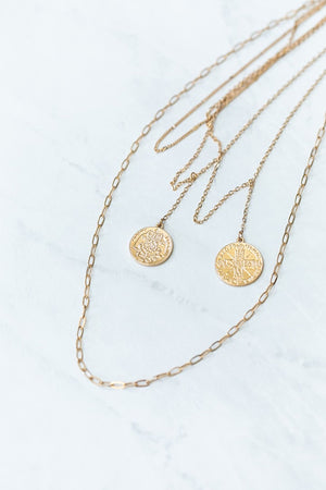 Cori Coin Necklace