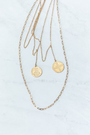 Cori Coin Necklace