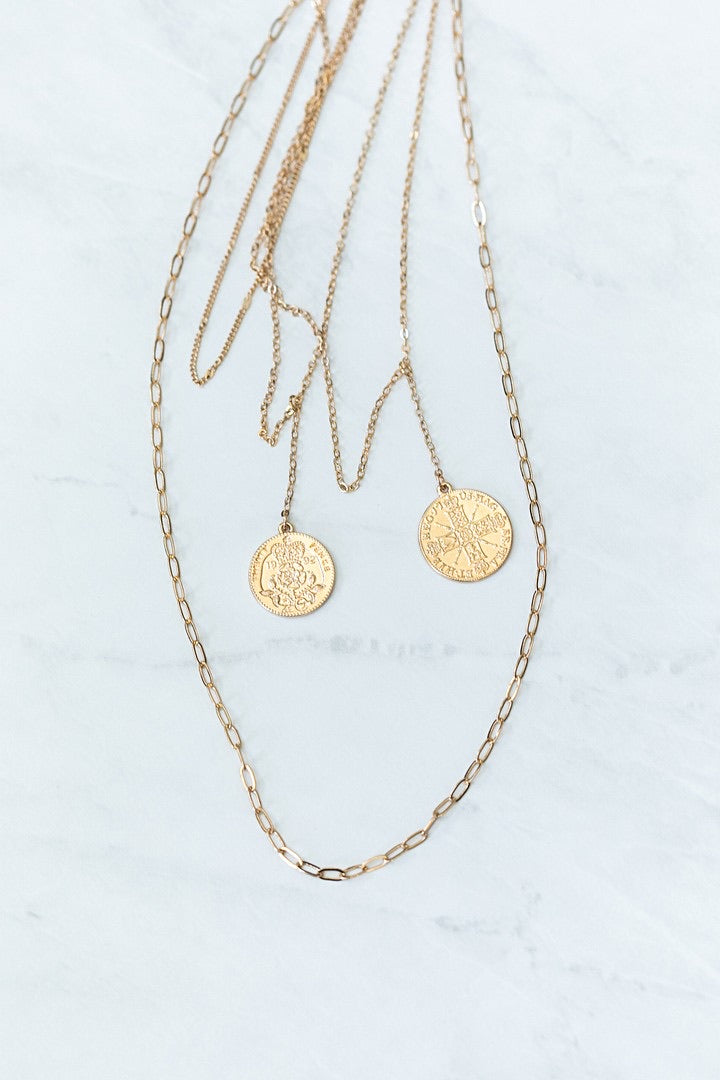 Cori Coin Necklace